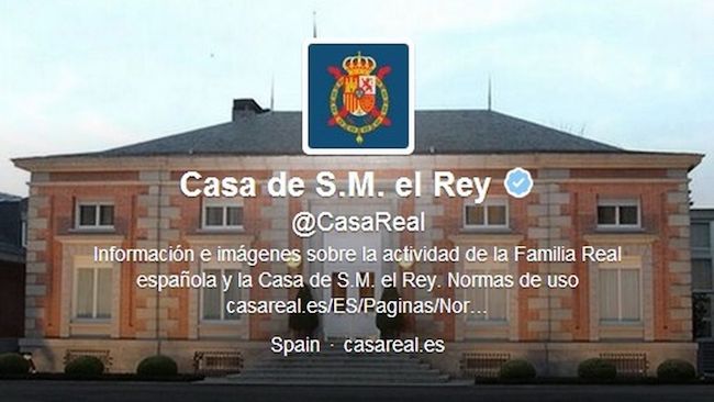 twitter casa real española