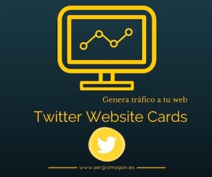Usa las twitter website cards