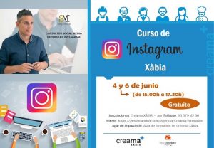curso de instagram en Xabia organizado por Creama